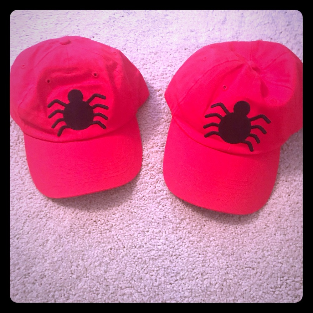 2 Marvel Spider-Man boys caps adjustable NWOT